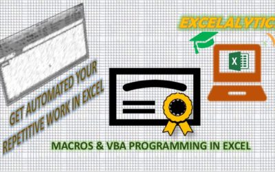 MACROS & VBA PROGRAMMING LEVEL