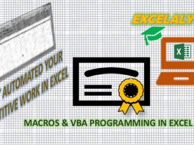 MACROS & VBA PROGRAMMING LEVEL